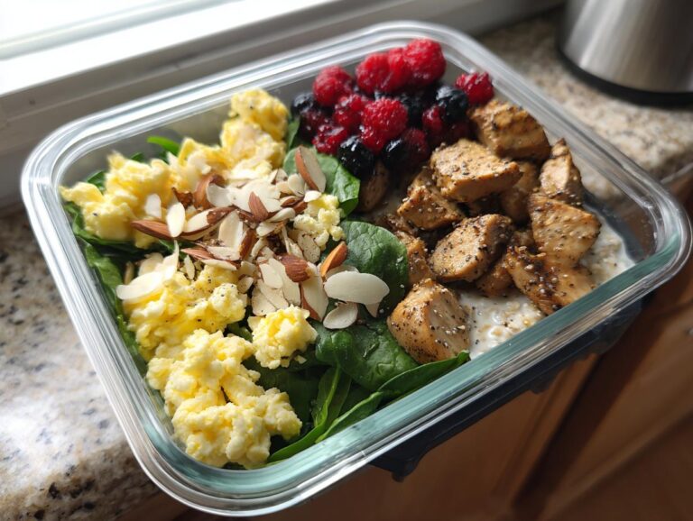 high protein breakfast meal prep ideas